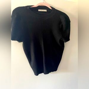 NWOT ribbed knit sweater crop